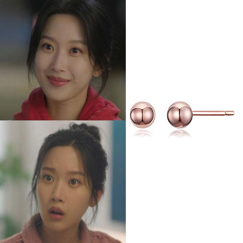 直邮~韩国代购haesool正品 韩剧瑞草洞 文佳英同款925银耳钉 耳环