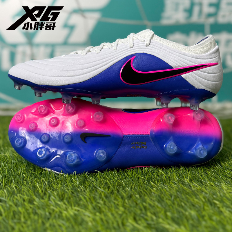 小胖哥XPG耐克传奇11大师高端AG-PRO人草短钉比赛训练足球鞋男女