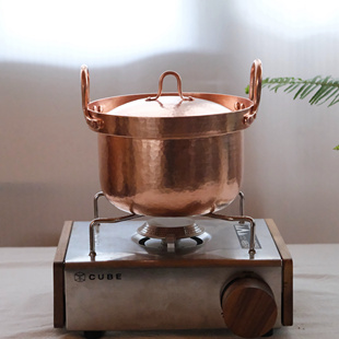 原创小号寿喜锅铜锅家用一人食小火锅炖锅煮面锅手工紫铜奶锅汤锅