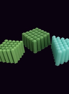 厂家直销紧固不易碎膨胀管26mm长度绿色胶粒6厘/M8新料地球胶塞M6