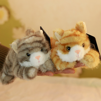 掌上小猫玩具柔软不掉毛做工好