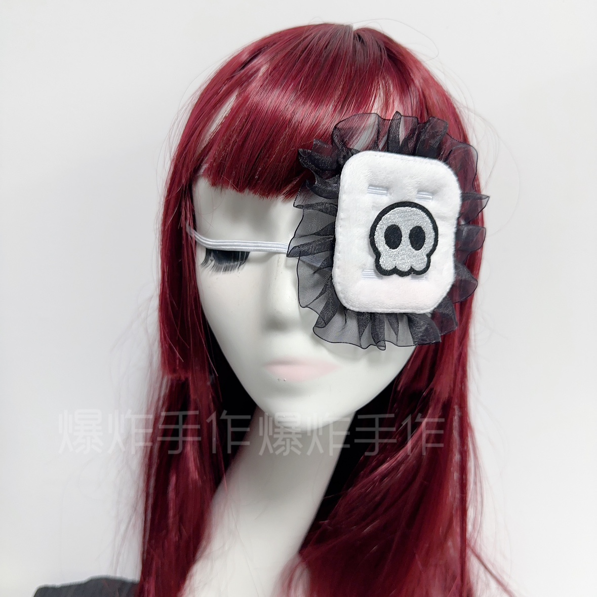 爆炸手作二次元动漫COS道具眼罩