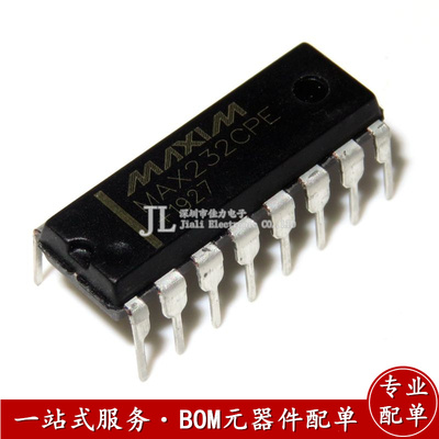 全新 MAX232 MAX232CPE MAX232EPE DIP16 RS-232接口