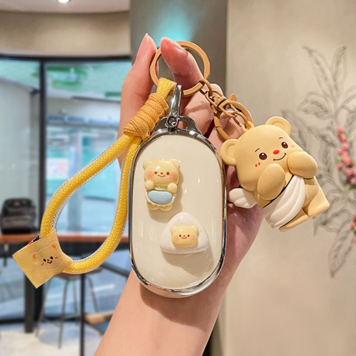 蔚来es6钥匙套et5t汽车et7扣es7新et5可爱ec6壳es8包ec7女2024款