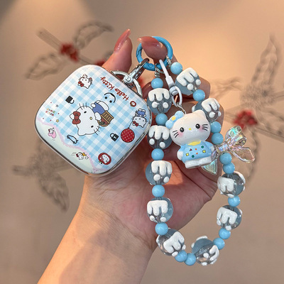 适用长安糯玉米钥匙套lumin清甜香甜蜜甜方形扣女款汽车壳包用品