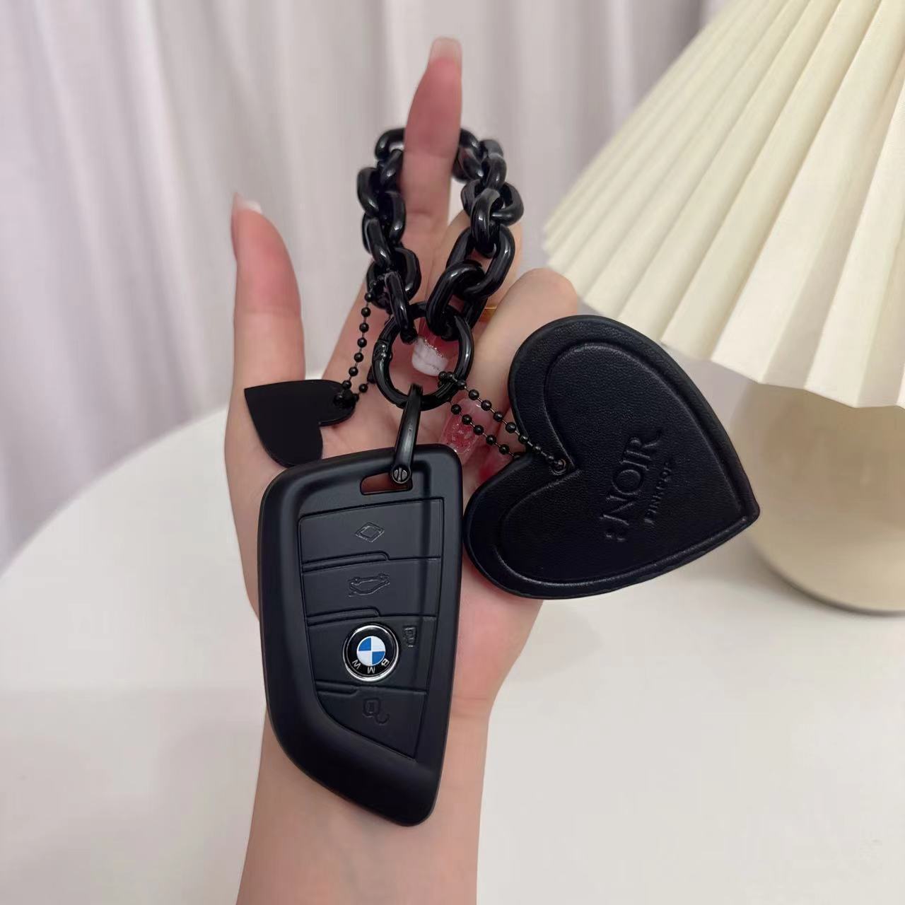 适用宝马3系钥匙套x3汽车i3ix3三系5系530刀锋x1x5五系高级壳扣女