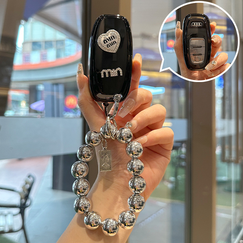 适用奥迪a3钥匙套a4l车a6l女q5l壳q3扣q2l新a5高档tt包q7 a8 新款