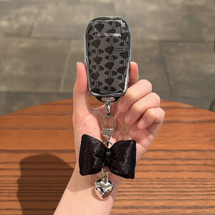 适用丰田凯美瑞钥匙套黑玫瑰卡罗拉雷凌荣放rav4高级TPU保护壳包