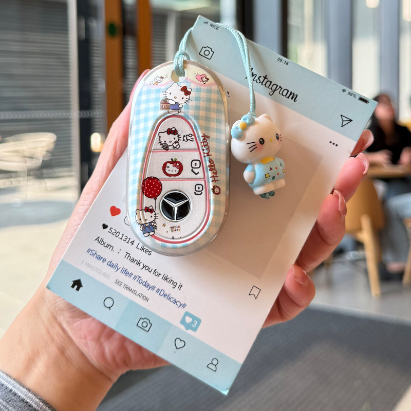 奔驰c260l钥匙套e300l glc300l a200l汽车glc260 c200l gla200壳