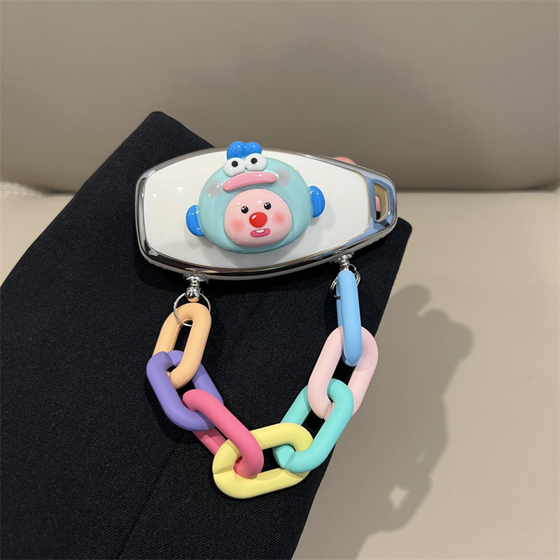 适用24款红旗hs5钥匙套hs3车h6壳hs9女hs7新款h5扣hq9扣挂饰可爱