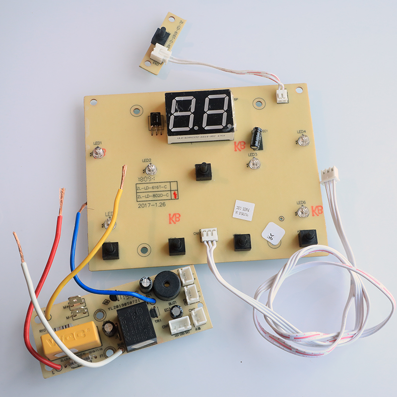 南极人足浴盆泡脚桶配件NBX6F50413显示板电源板控制板802D电源板