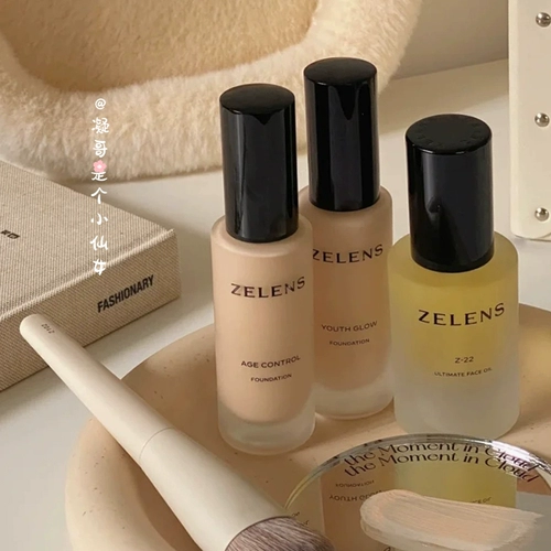 (Конденсированный) Связанный склад | Обновленная новая версия Zelens Liquid Foundation Age Glossy Age Freezing Shuyan Youth30ml Dry Skin