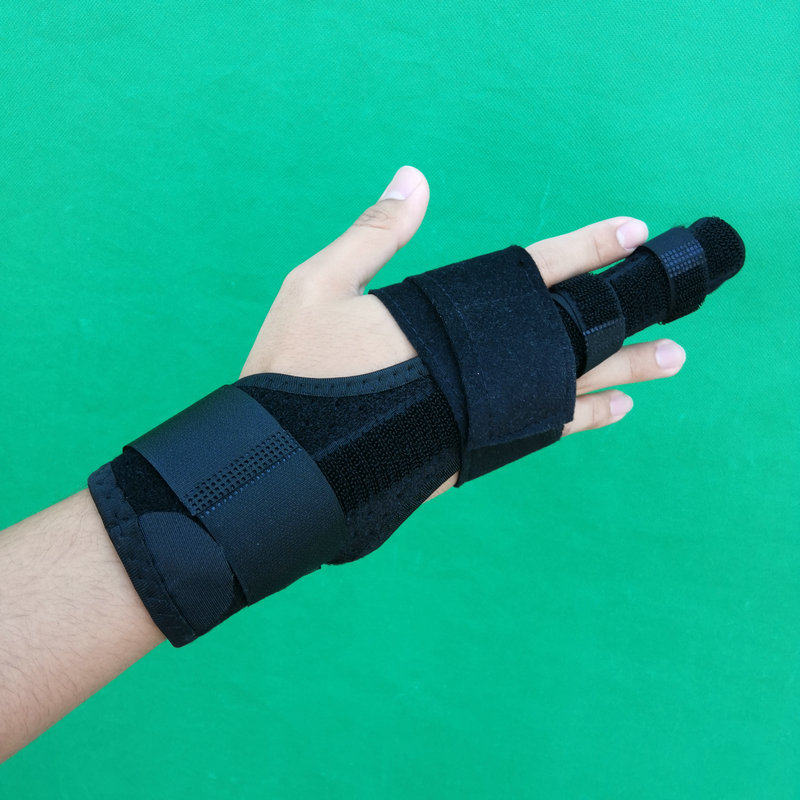 手指钢板可拆卸可调节