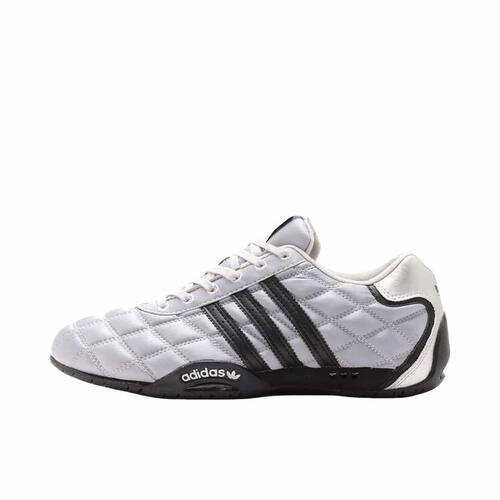 adidas originals 柔软赛车鞋  低帮 女款 灰色JS0284
