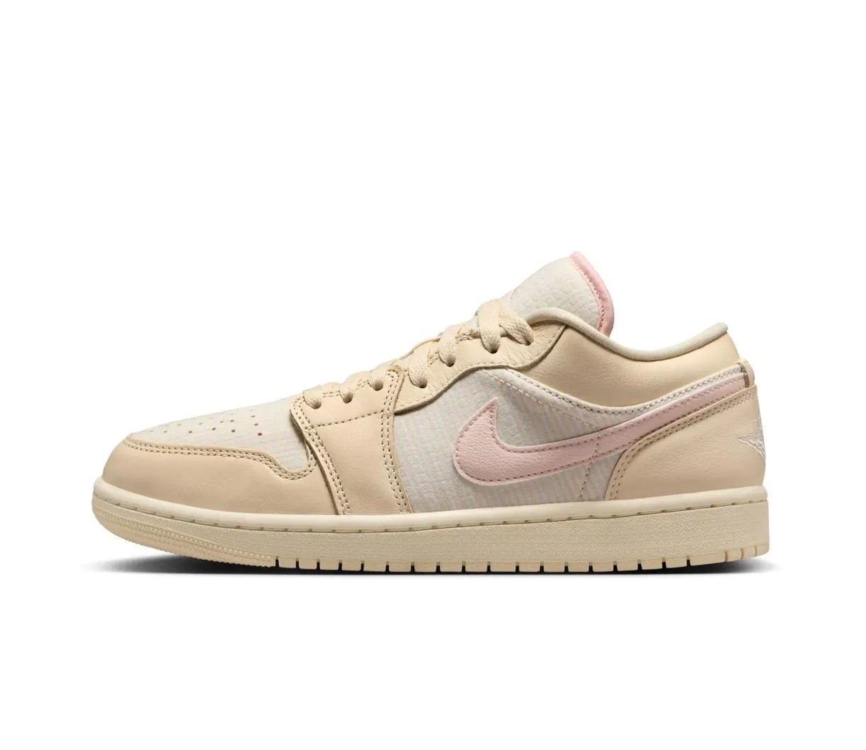 Air Jordan 1 Low AJ1米粉色低帮复古篮球鞋FQ1925-100广东MZ仓,运动鞋new,运动休闲鞋,淘宝优惠券,粉丝福利购,淘宝优惠卷