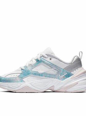 Nike M2K Tekno 渲染 低帮 老爹鞋 女款 蓝白AO3108-103