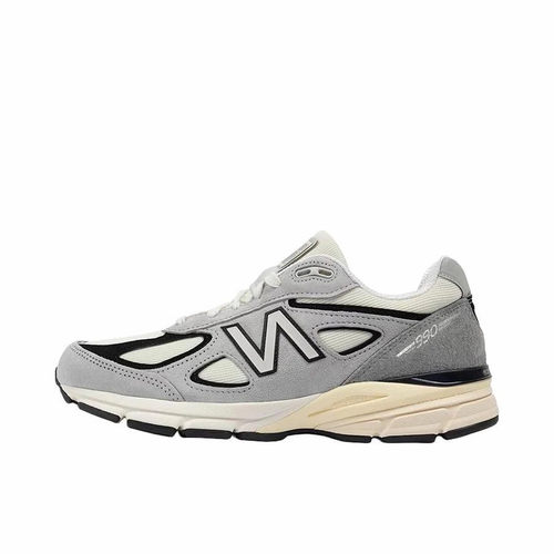 New Balance NB 990 V4 复古舒适 低帮 跑步鞋 男女U990TG4