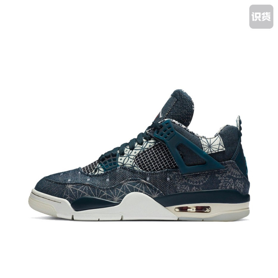 Air Jordan 4 SE AJ4刺子绣日本鸳鸯拼接牛仔CW0898舟山ymy仓