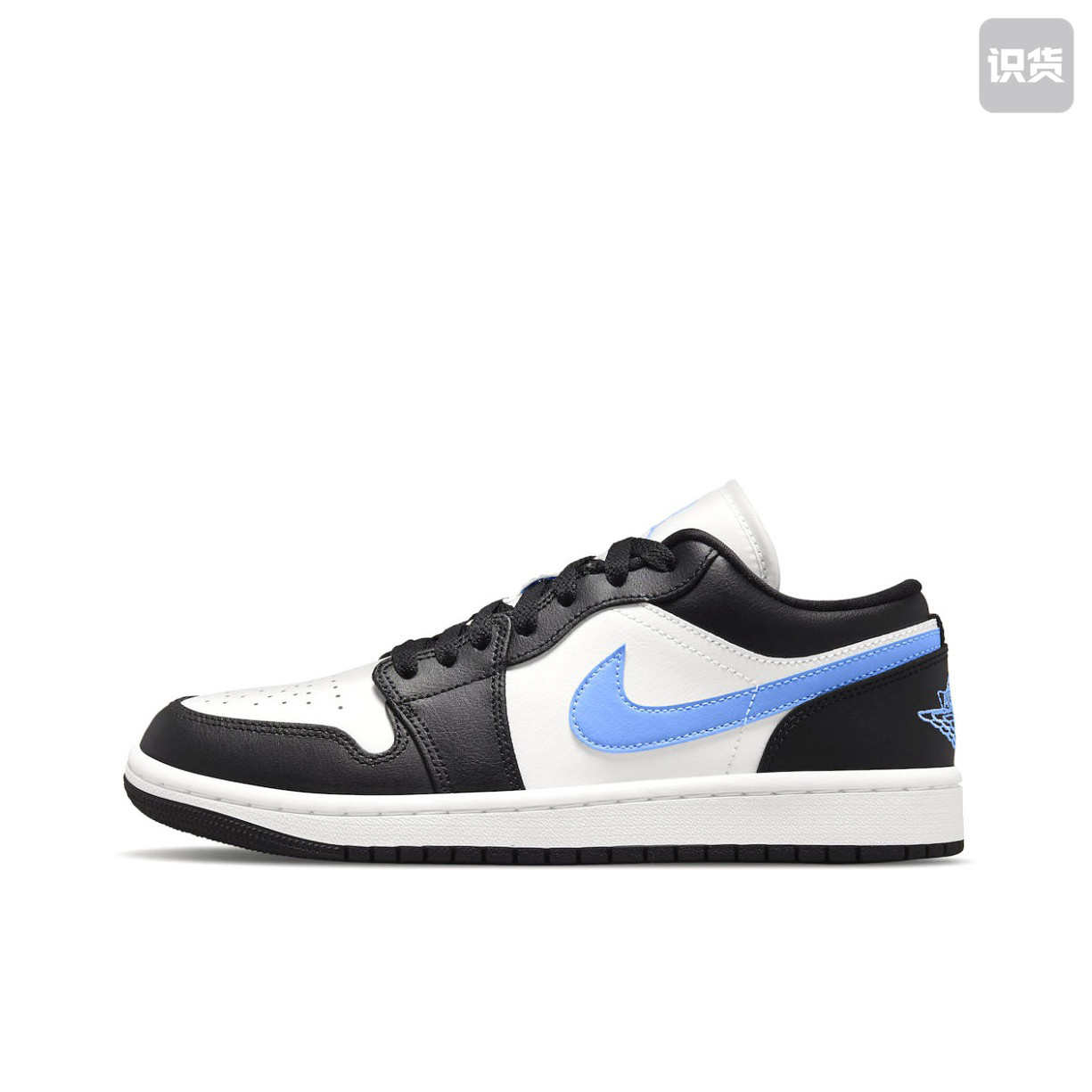 Air Jordan 1 Low AJ1 黑白蓝 复古篮球鞋 DC0774-041 哈尔滨ZL