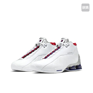 Nike Shox BB4 气柱 猛龙 篮球鞋 金属银白CD9335-100济南ls
