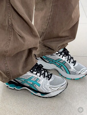 ASICS Gel-Kayano 14 舒适百搭耐磨 休闲跑步鞋 男女同款 天津ZJ