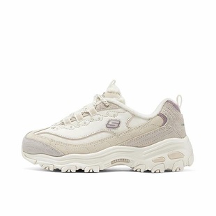 斯凯奇女鞋老爹鞋厚底舒适运动鞋网面鞋150240-NAT安徽xc仓