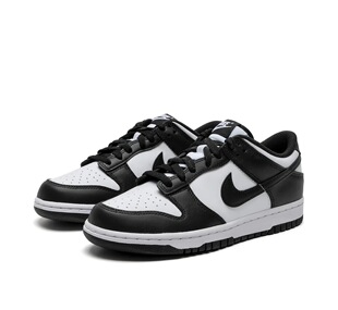 Nike Dunk 板鞋 经典复古百搭GS低帮黑白熊猫CW1590-100河北lz仓