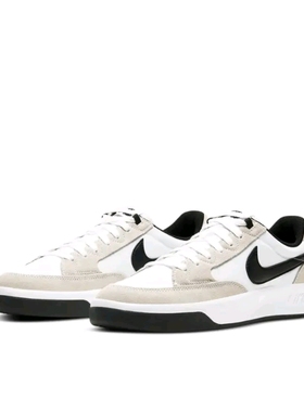 耐克男鞋复古低帮休闲运动滑板鞋板鞋CW7456-100南昌XG