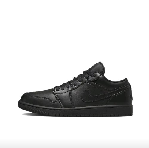 耐克Air Jordan 1 Low AJ1纯黑男女低帮运动鞋553558-093江西JW仓