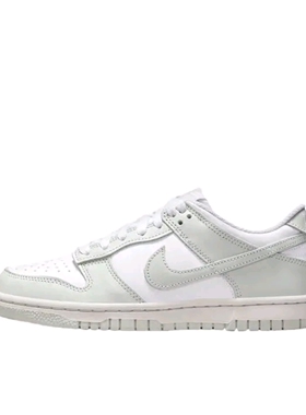 Nike Dunk 板鞋 经典复古百搭大童/白色/浅银色/尘光子色河南xc仓