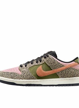 Nike  柔软舒适 防滑耐磨 低帮 板鞋 男女同款 棕绿IH3211-200