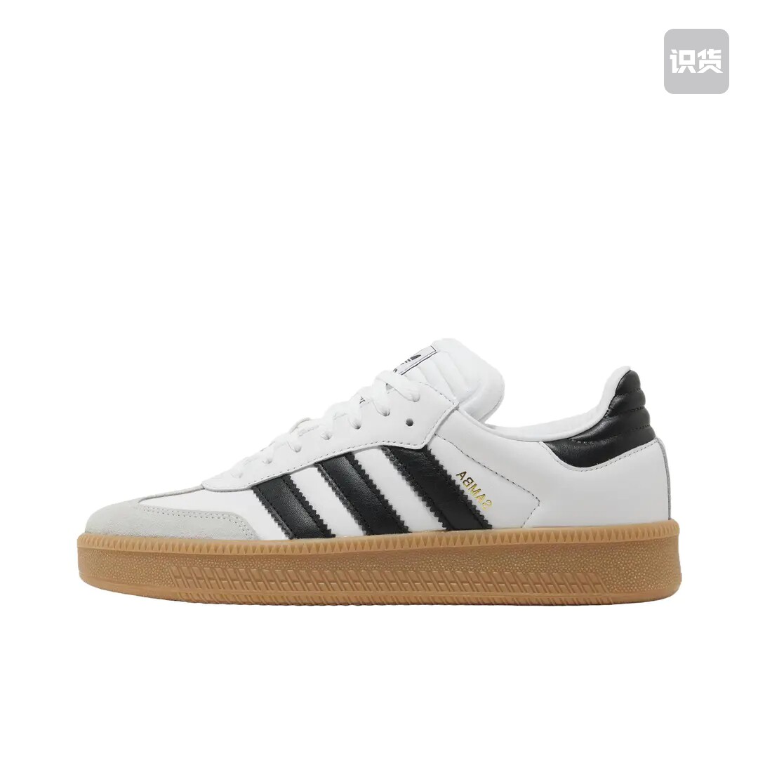 adidas Originals Samba XLG T头鞋 白色/黑色IE1377 JL