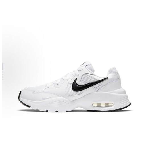 Nike Air Max Fusion 双层 气垫 休闲跑步鞋 女款 白色CJ1671-100