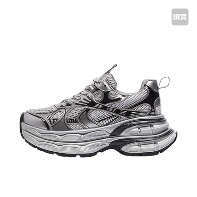 骆驼老爹鞋女鞋厚底增高休闲运动鞋L24A283742山东mj仓