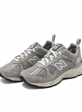 New Balance 878 复古休闲跑步鞋灰色 浙江JS仓