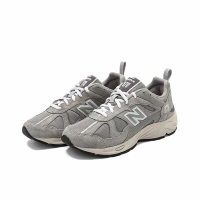 New Balance 878 复古休闲跑步鞋灰色 浙江JS仓