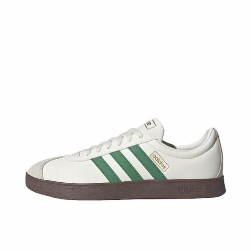 adidas VL COURT 2.0 休闲美观 低帮 板鞋 男女同款 白绿JH5061