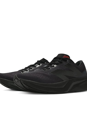 New Balance 纯黑厚底减震男女跑鞋MFCXLB4山东mj仓