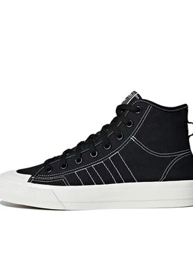 adidas Originals Nizza 经典复古 包裹性 厚度舒适 帆布鞋F34057
