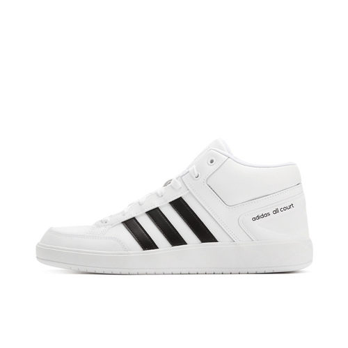 adidas Cloudfoam All Court Mid 合成革 时尚 包裹性防滑H02980