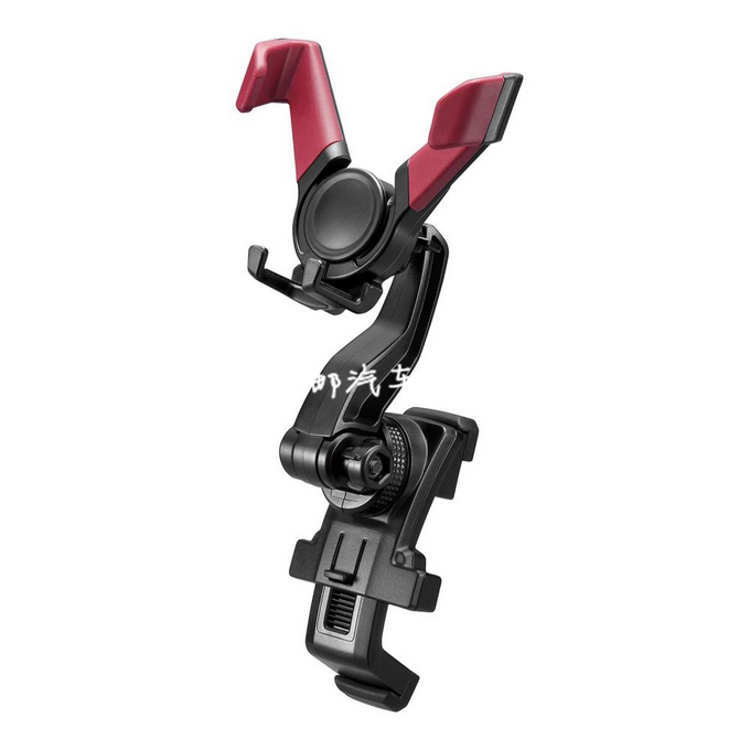 日本CARMATE車載手機支架汽車用出風口車內多角度導航座卡扣式黑