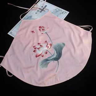 睡衣 性感成人肚兜女士内衣单层印花复古风吊带背心露背式 夏季 新款