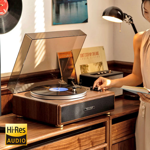 威泽VP3000复古暖调黑胶唱片机