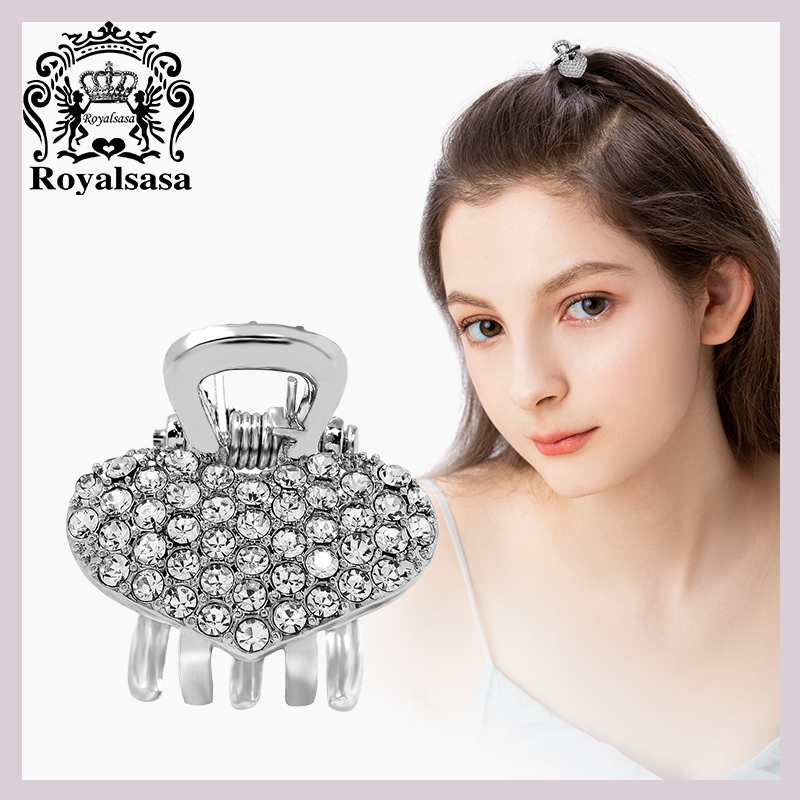 刘海后脑勺爱心抓夹头顶小号发卡