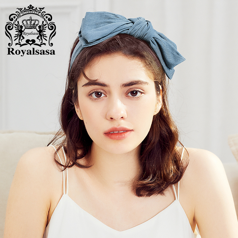 皇家莎莎发箍时尚布艺大蝴蝶结