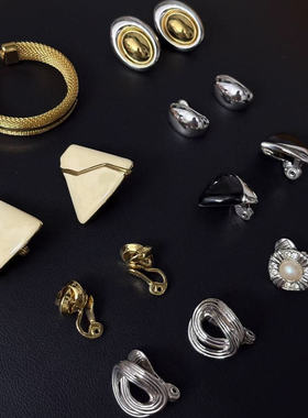 莫奈Monet中古耳夹合集