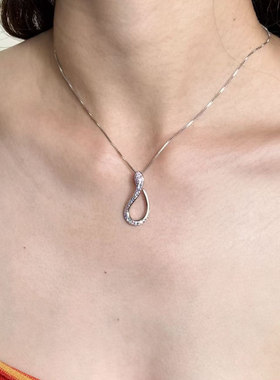 中古vintage蛇头项链