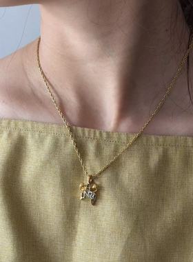 莲娜丽姿金银双色项链