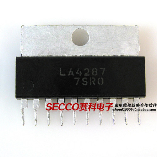〖原装拆机〗LA4287 伴音处理器 功放集成电路 IC芯片 彩电零配件