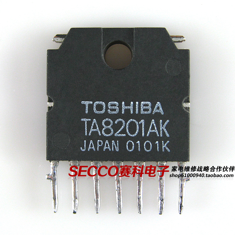 〖原装拆机〗TA8201AK 功放集成电路 IC芯片 电子元器件 零配件
